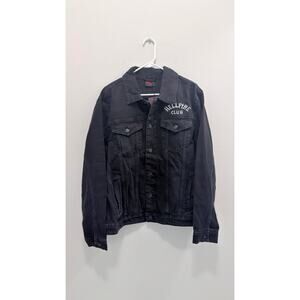 Primark Stranger Things Hellfire Club Embroidered Denim Jacket Unisex Large NEW
